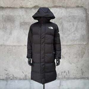 The North Face Black Long Down Jacket